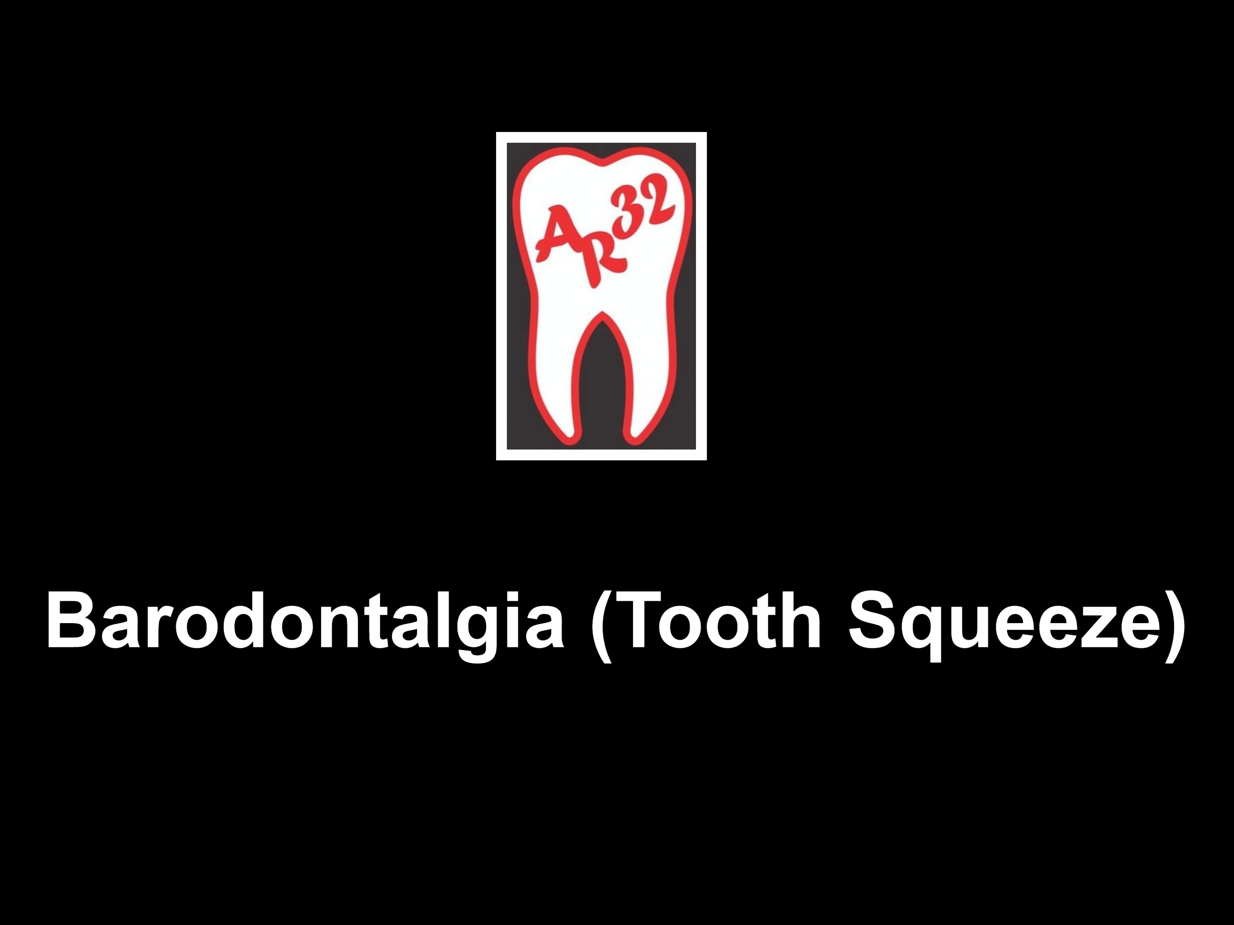 Barodontalgia tooth squeeze aviation scuba diving pain clinical representation