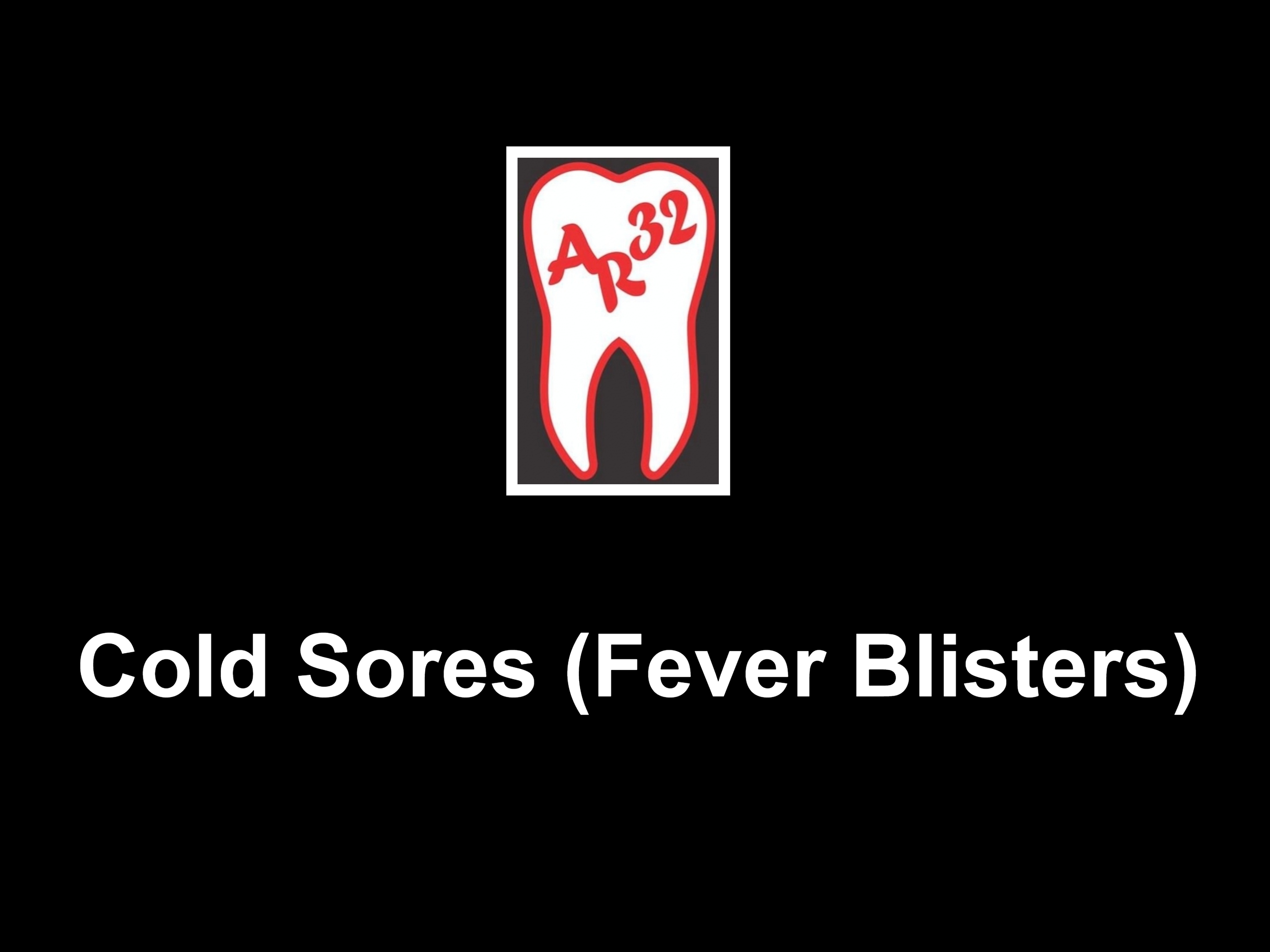 Cold sores fever blisters HSV-1 on lips clinical representation