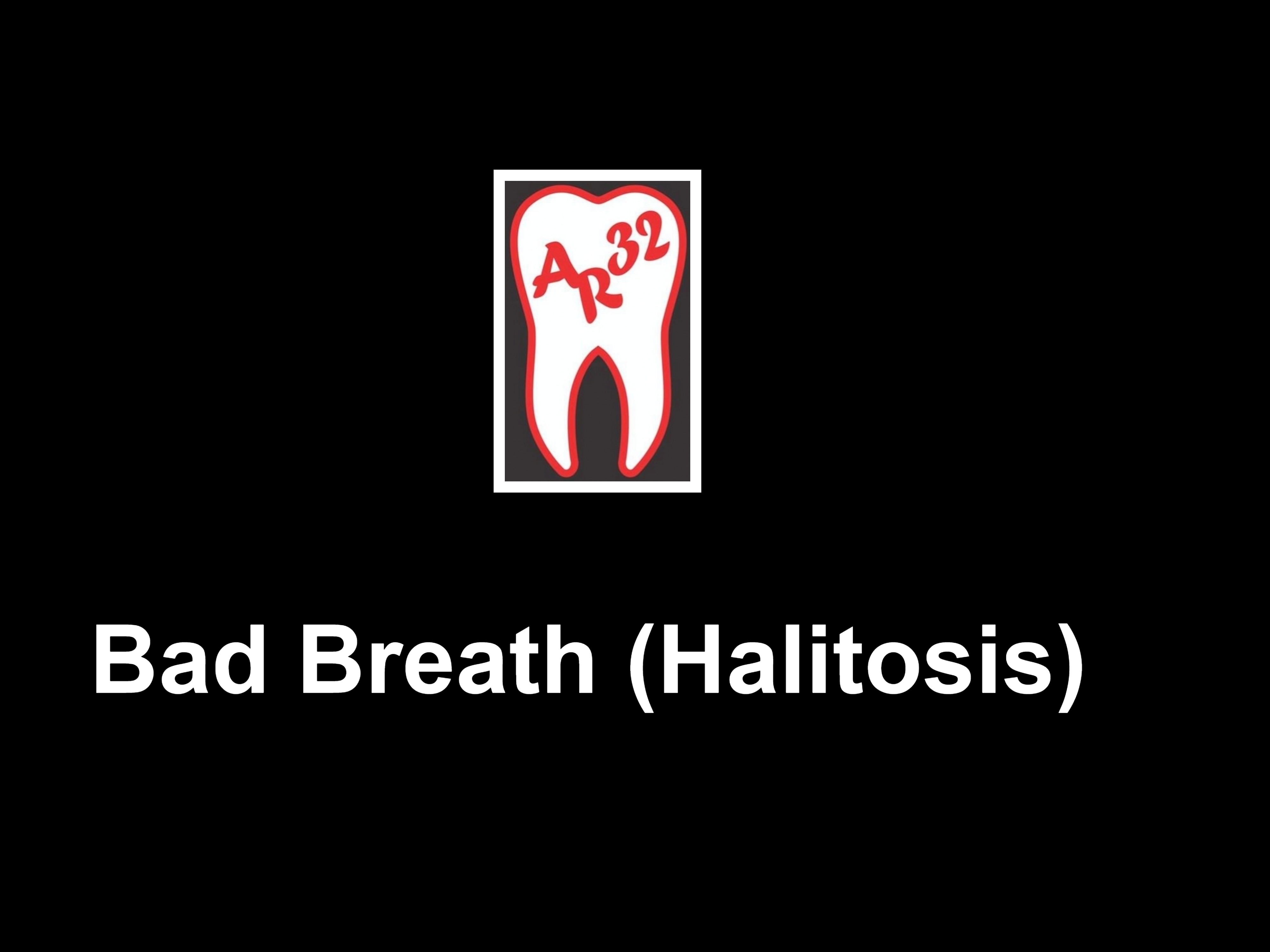 Halitosis bad breath clinical representation