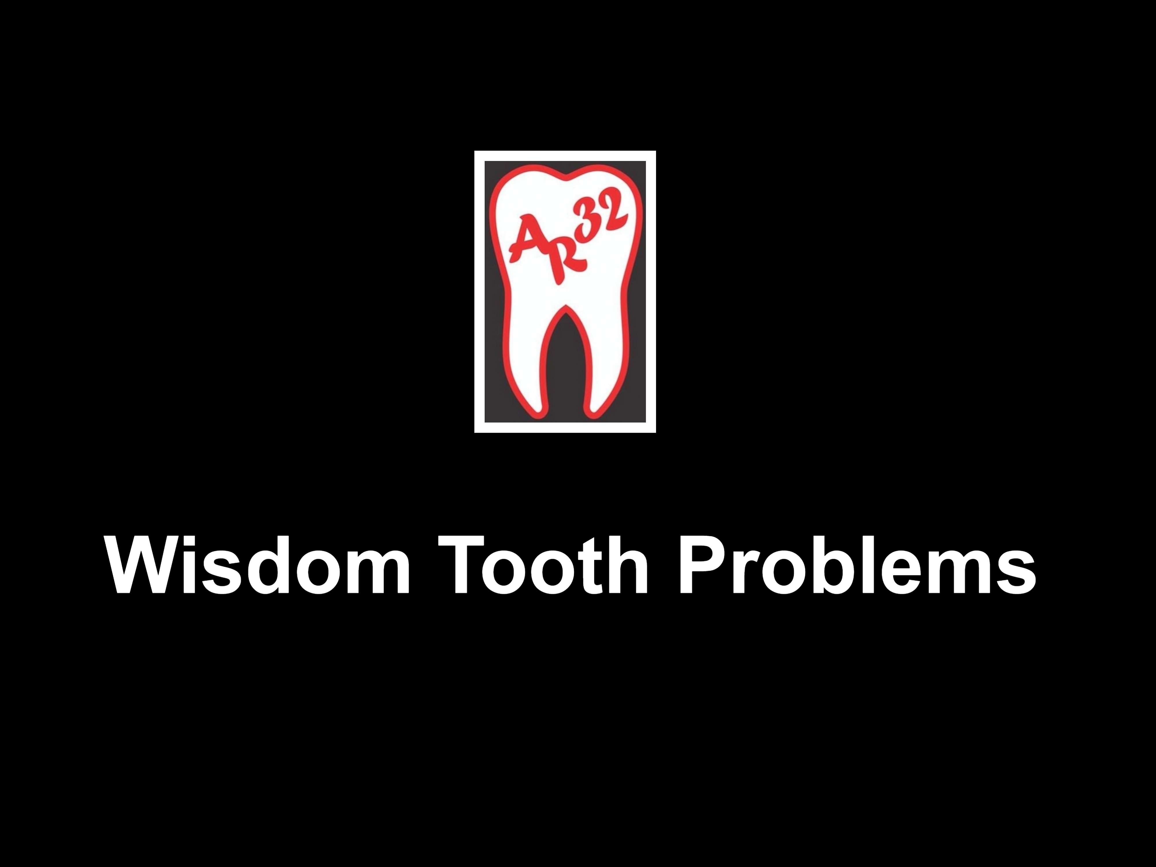 Wisdom tooth impaction and pericoronitis clinical representation