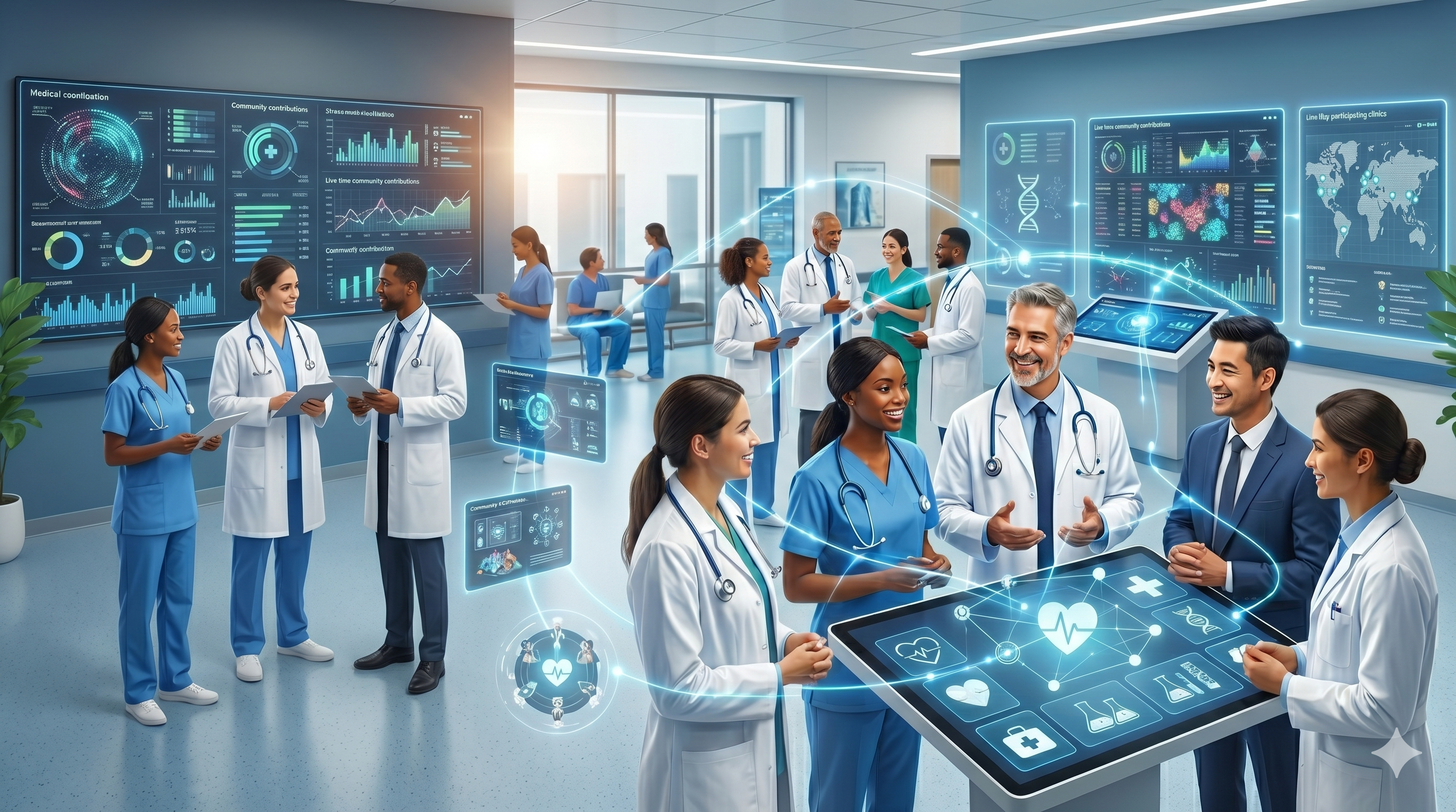 Live Community Exchange Floor